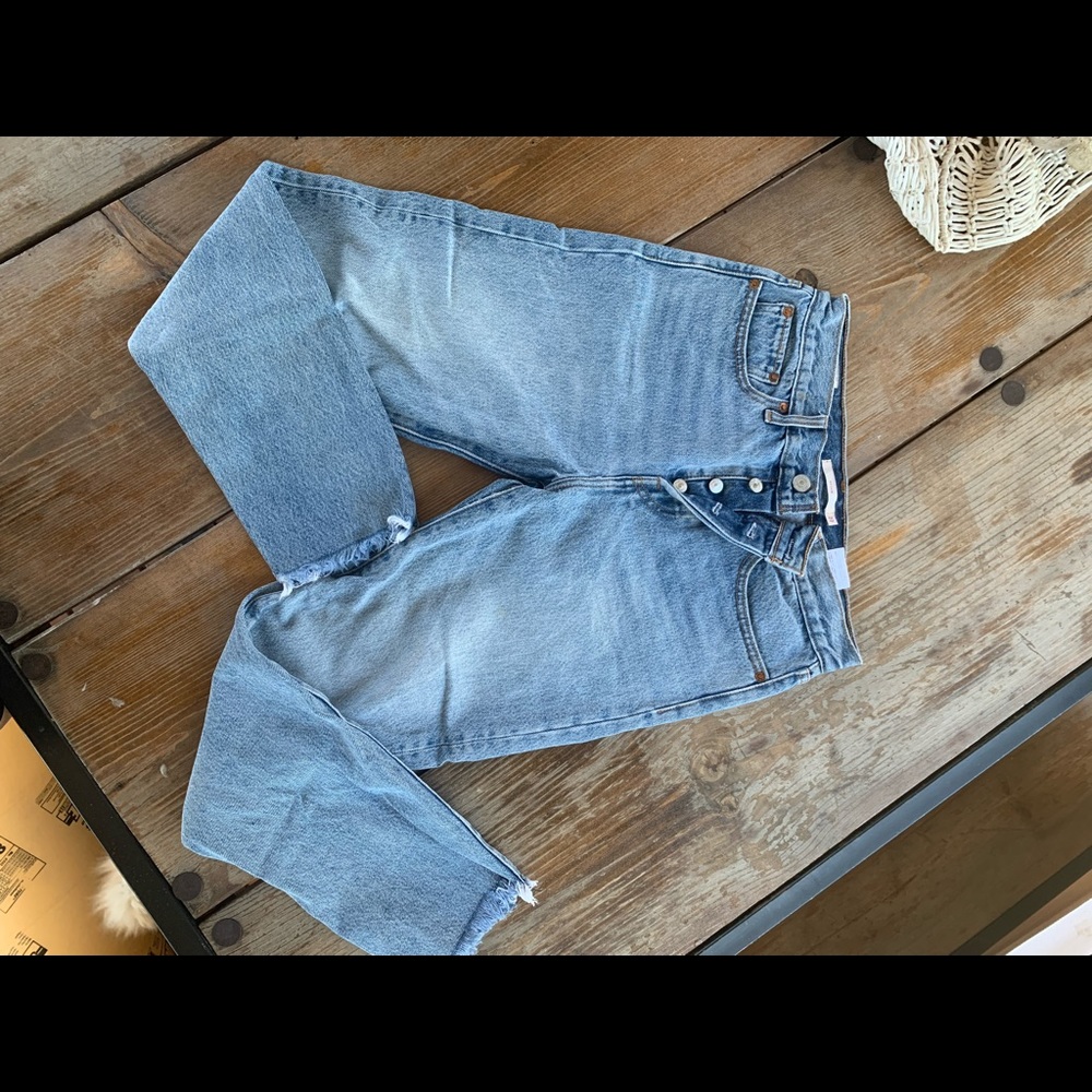 Levi’s wedgie jeans in Shut Up wash